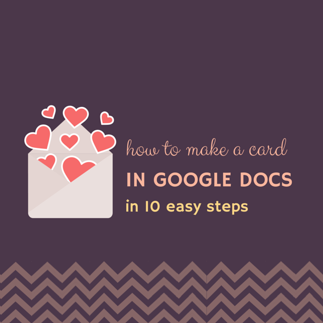 How To Create A Card In Google Docs In 10 Steps Altamonte Family