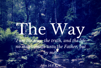 John 14 vs 6 I am the way the truth and the life no man cometh unto the Father but by me