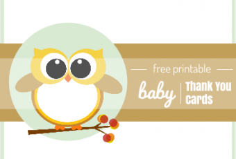 Free Printable Baby Thank You Cards Altamonte Family