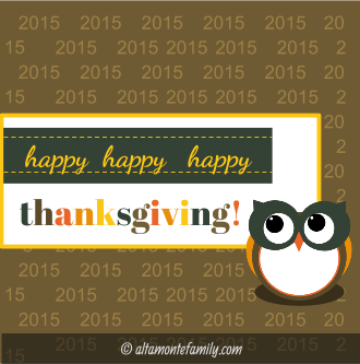 Free Printable Thanksgiving Owl Lunch Box Notes and Labels | Altamonte ...