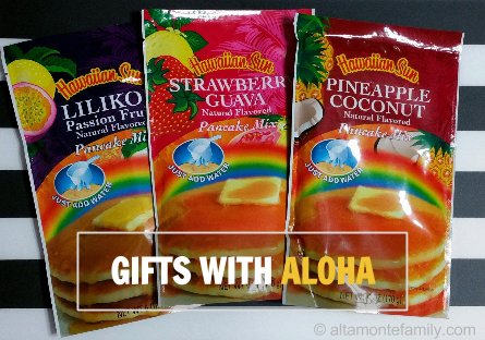 Hawaiian Sun Pancake Mix - gift ideas from hawaii - Altamonte Family