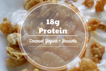 High Protein Breakfast Snack Noosa Coconut Kind Healthy Grains
