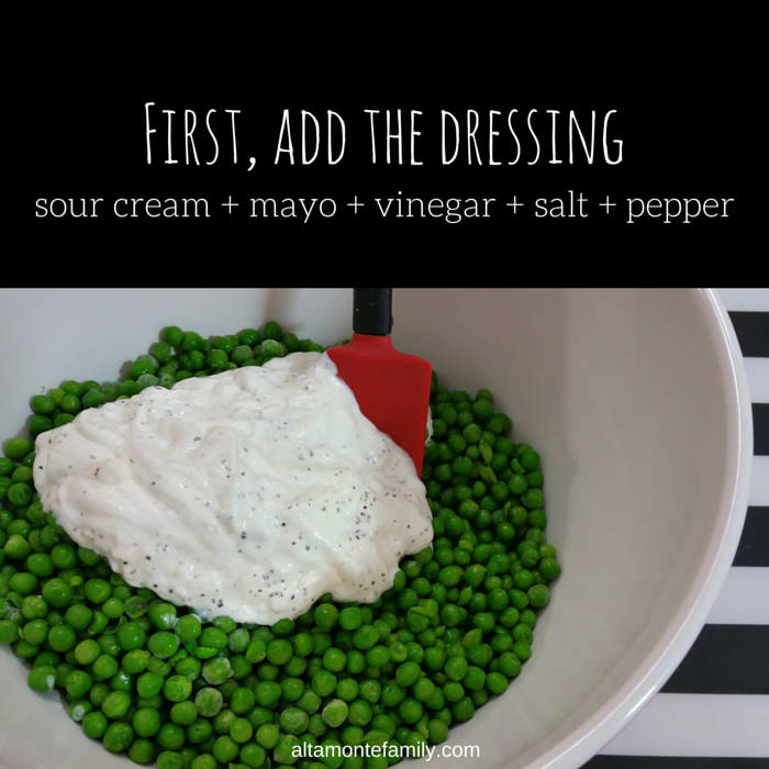 How To Make Pea Salad