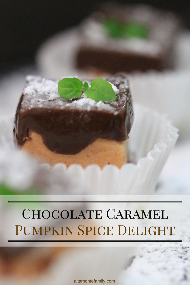 Chocolate Caramel Pumpkin Spice Recipe #SweetenTheSeason