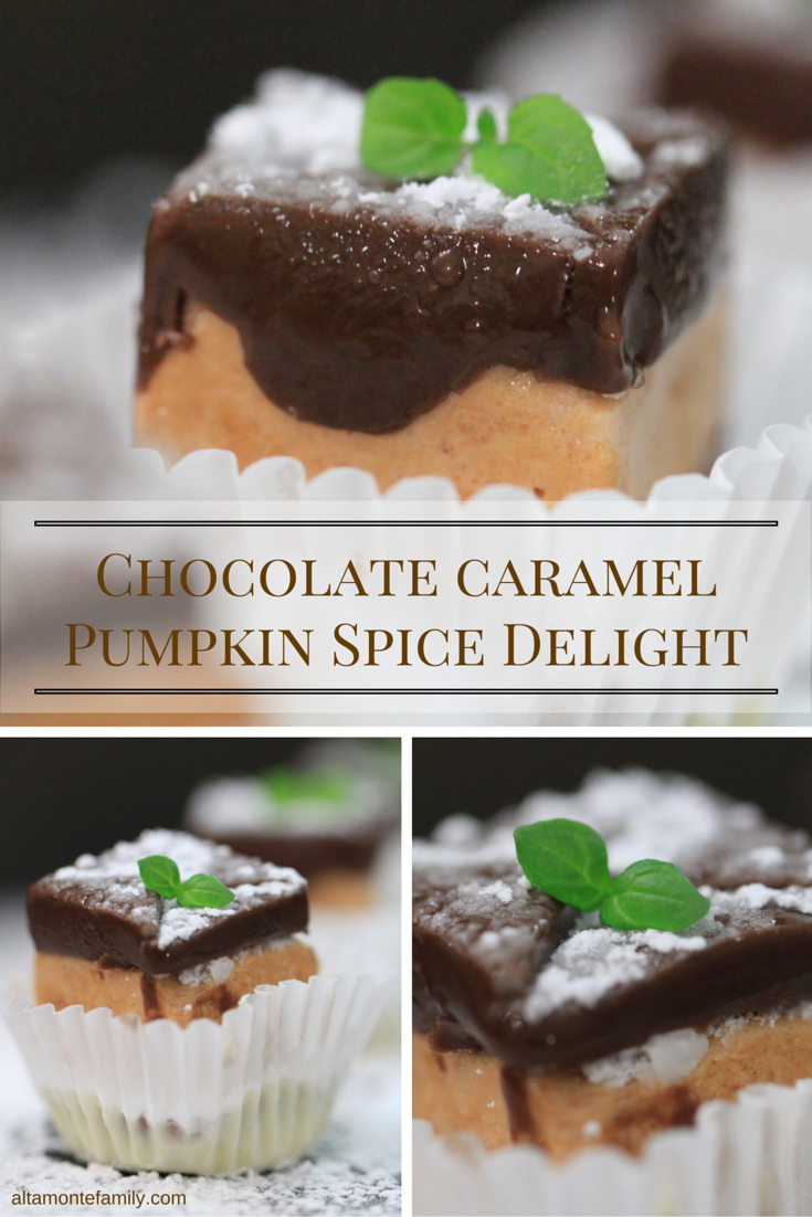 Chocolate Caramel Pumpkin Spice Delight #SweetenTheSeason