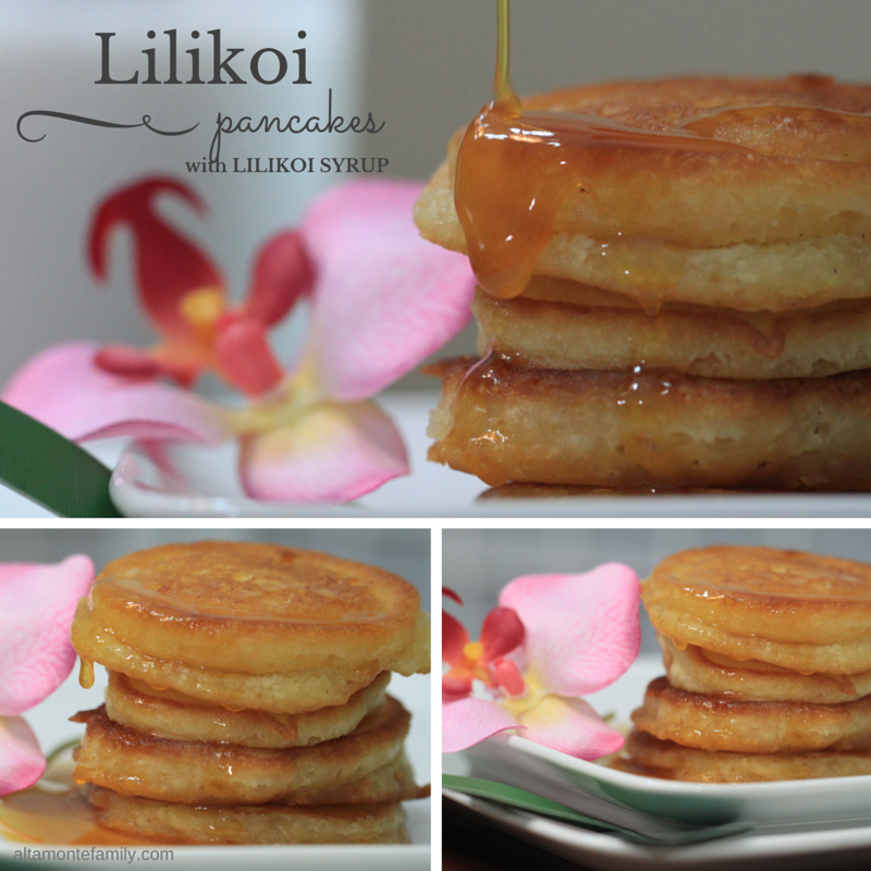 Lilikoi Pancakes - one of our Hawaii faves