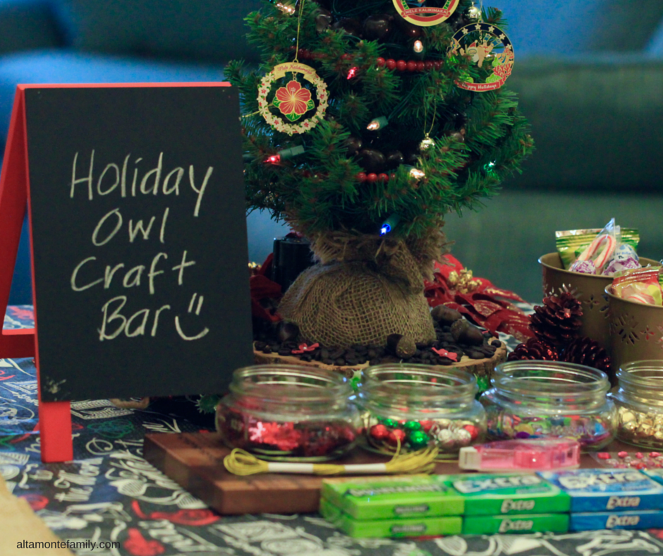 DIY Holiday Owl Craft Bar and Gift Ideas