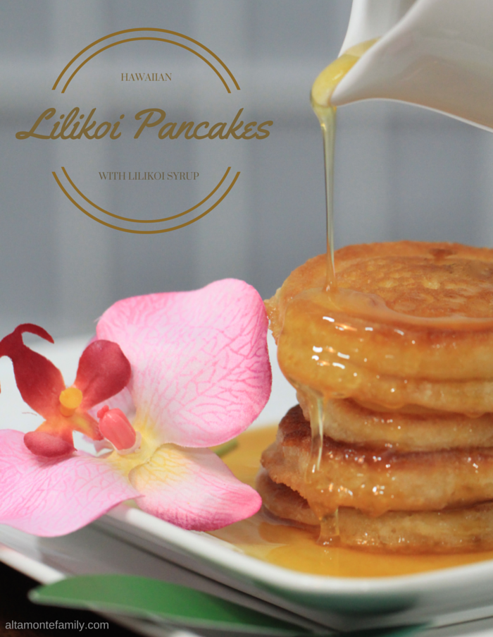 Lilikoi Pancakes - one of our Hawaii faves