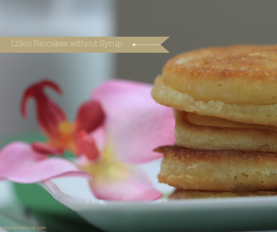 Lilikoi Pancakes - one of our Hawaii faves