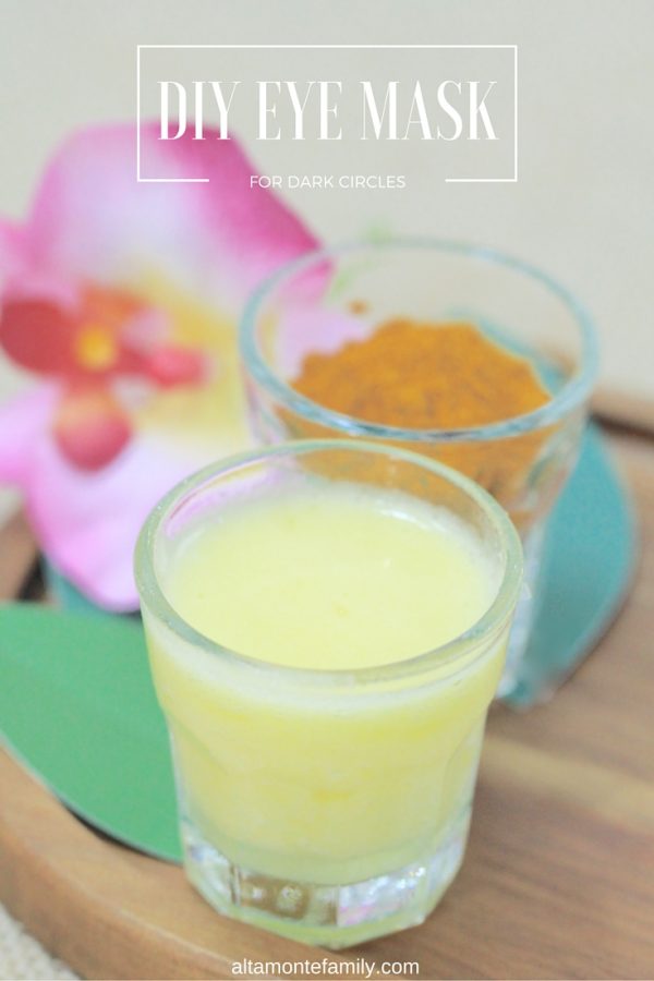 DIY Spa Gift + 2Ingredient Eye Mask Recipe