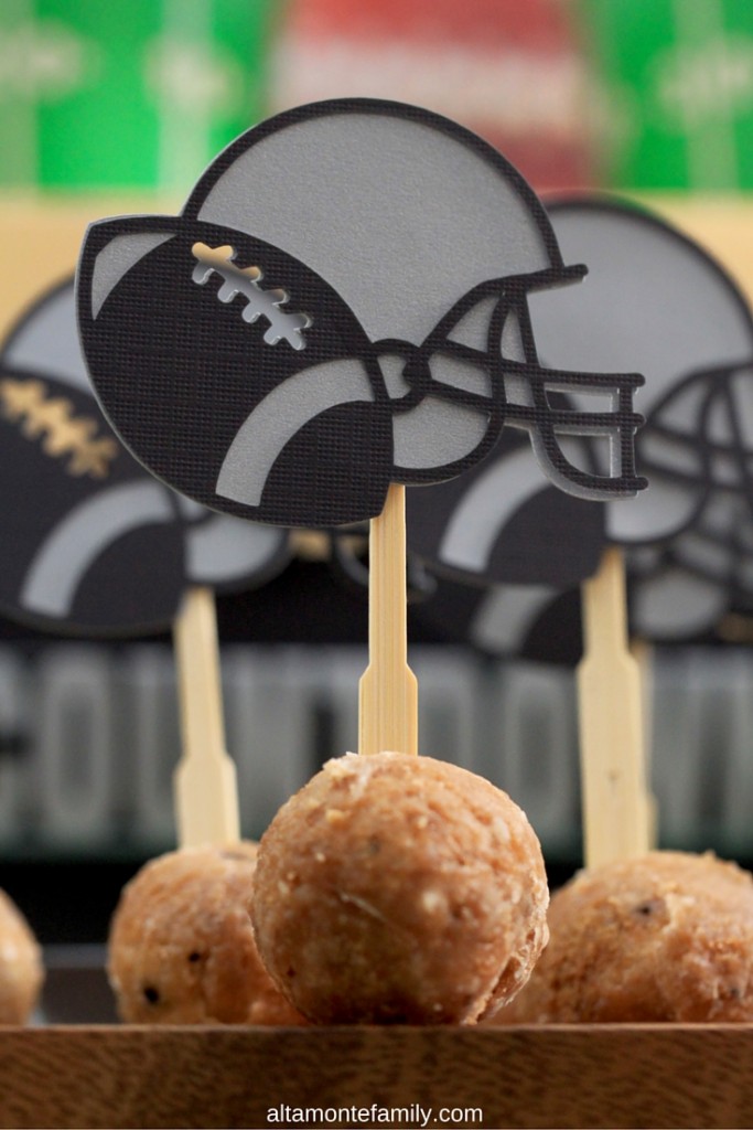 DIY Football Party Decorations + Free Cricut Explore Cut Files