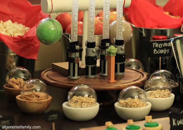 DIY Star Wars Party Intergalactic Space Station