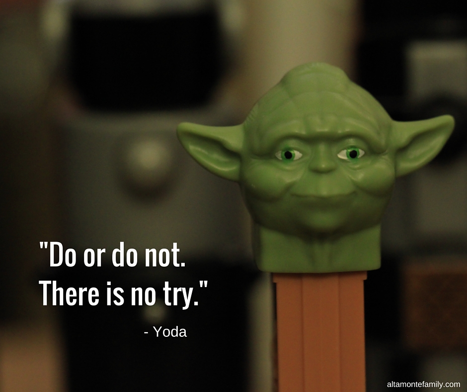 Star Wars Yoda Quote