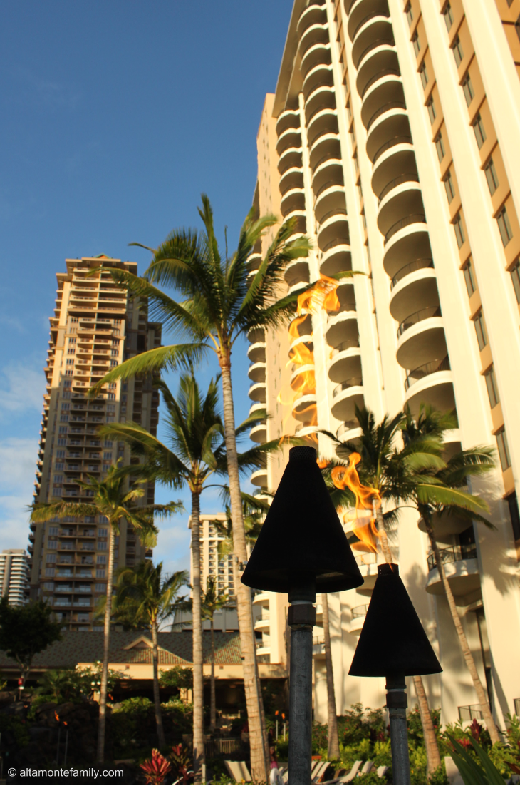 Tiki Torches - Hilton Hawaiian Village