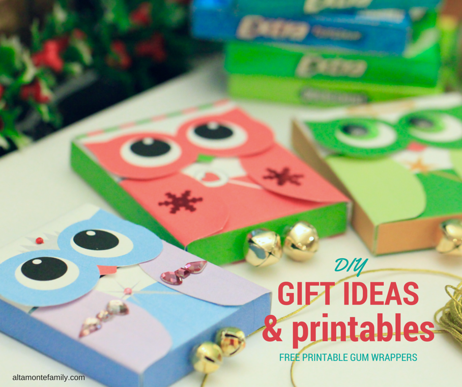 DIY Gift Ideas and Owl Printables