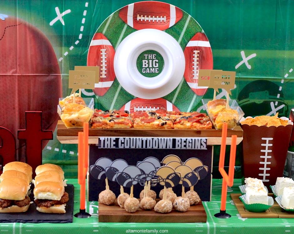 Game Day Party Decorations and Food Ideas