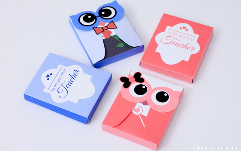 printable valentine owl wrapso cute!