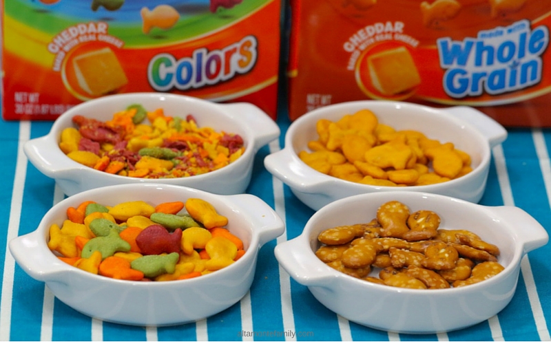 fun recipe ideas for kids using Goldfish crackers