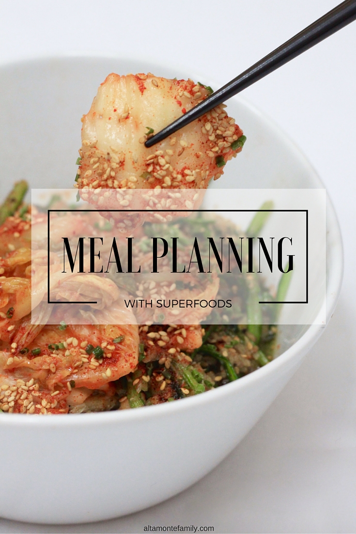 Meal Planning with Superfoods