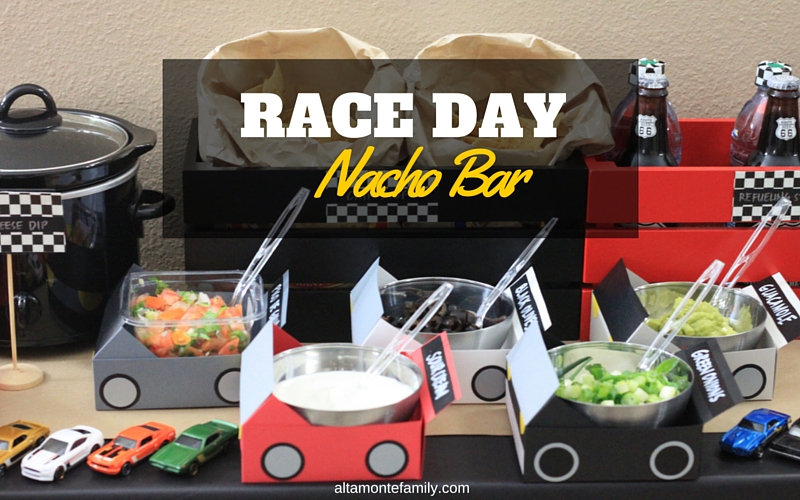 Race Day Party Ideas - Nacho Bar