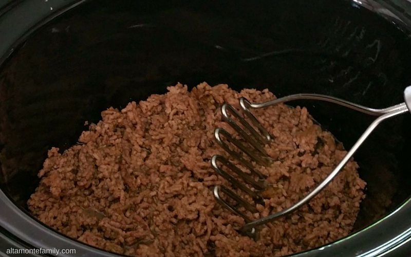 Slow Cooker Ground Beef