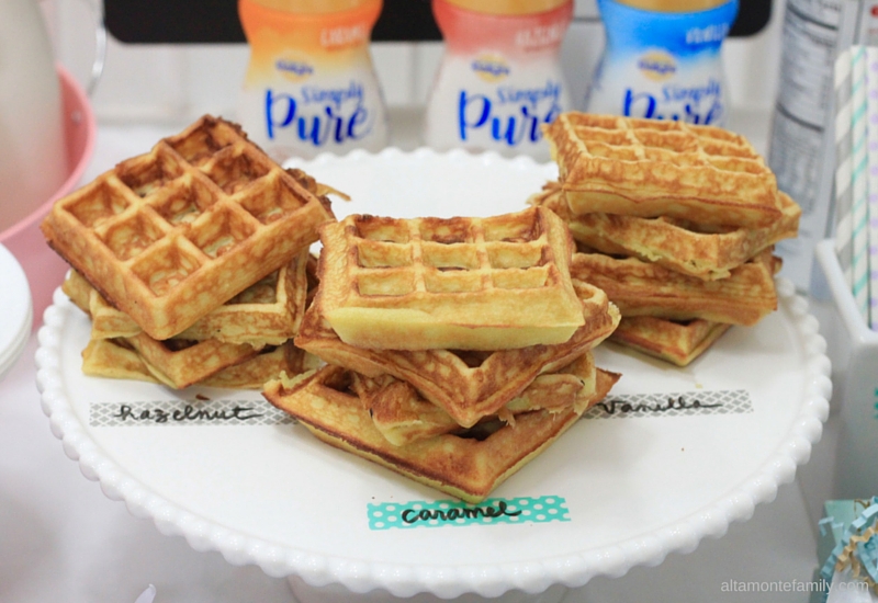 Waffle Bar - International Delight Pure Coffee Creamer