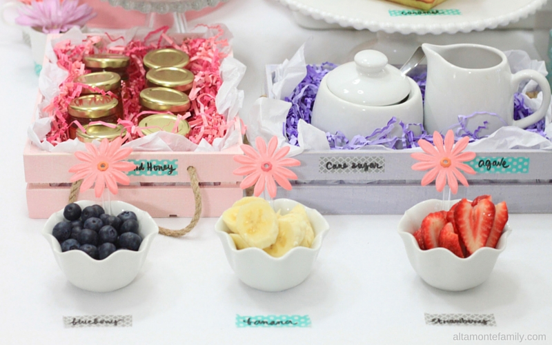 Waffle Party Ideas - Spring Brunch