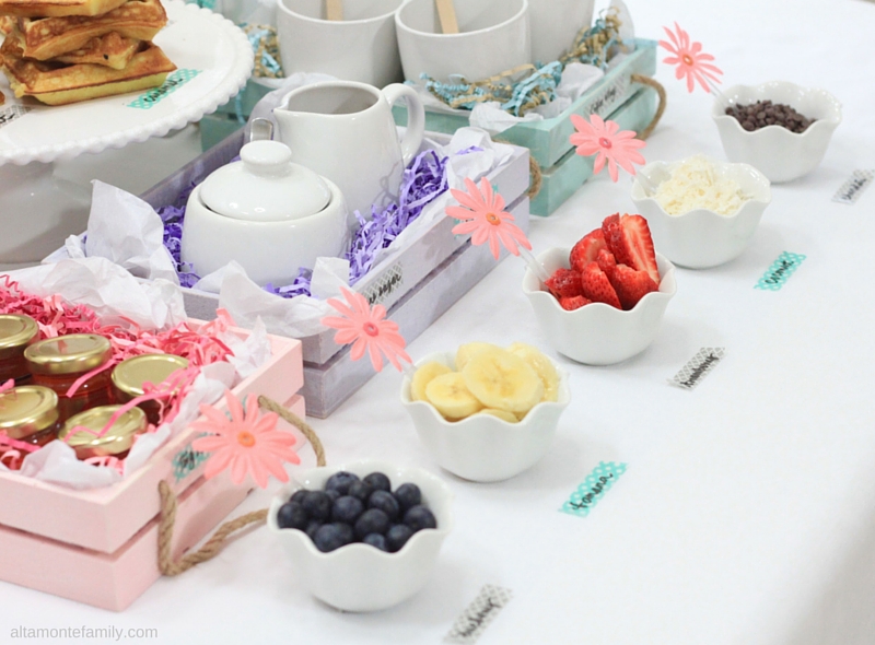 Waffle Party - Spring Brunch Ideas