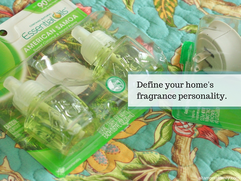 Define your home's fragrance personality