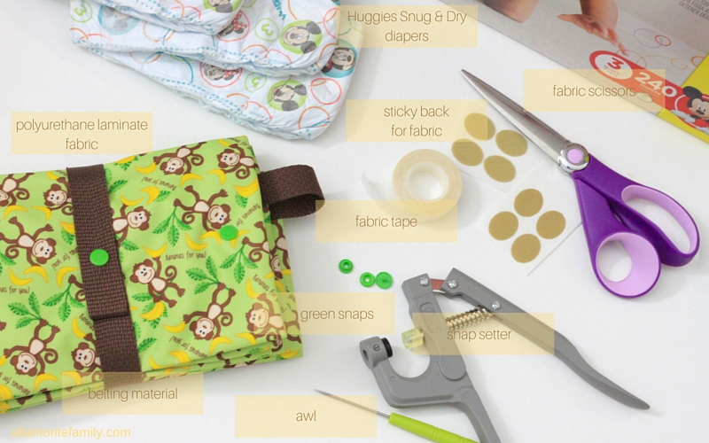 DIY Diaper Changing Mat Waterproof - Babyville PUL Fabric Snap Pliers