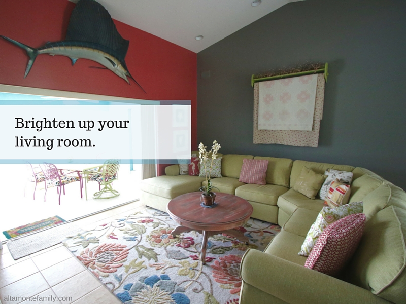 Housewarming Party Tips - Brighten up your living room