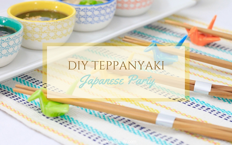 Japanese Party Ideas - Teppanyaki Dinner