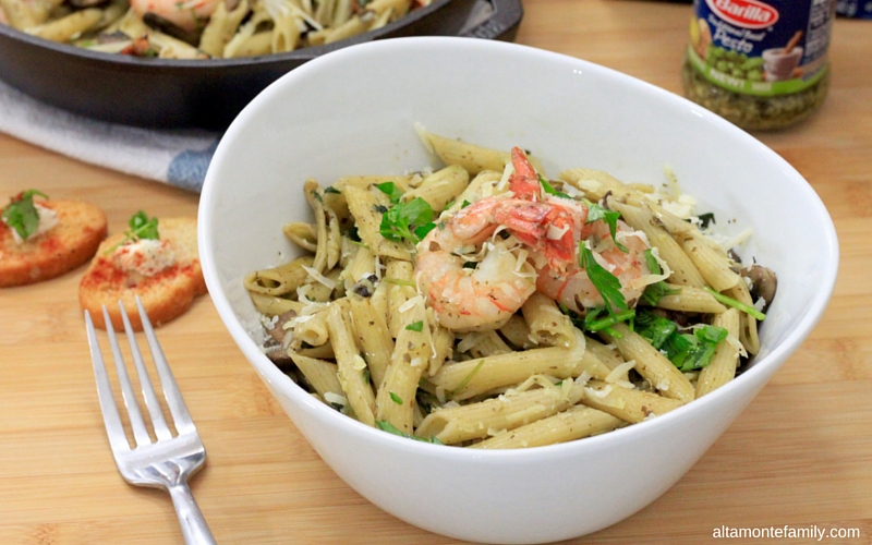 One-Pan Shrimp Pasta Recipe
