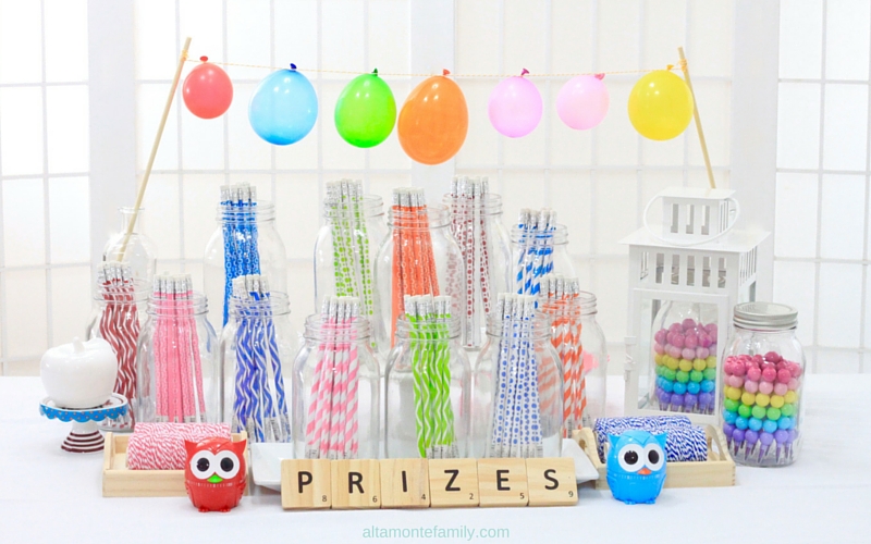 Owl Party Prize Table Ideas and Free Printables