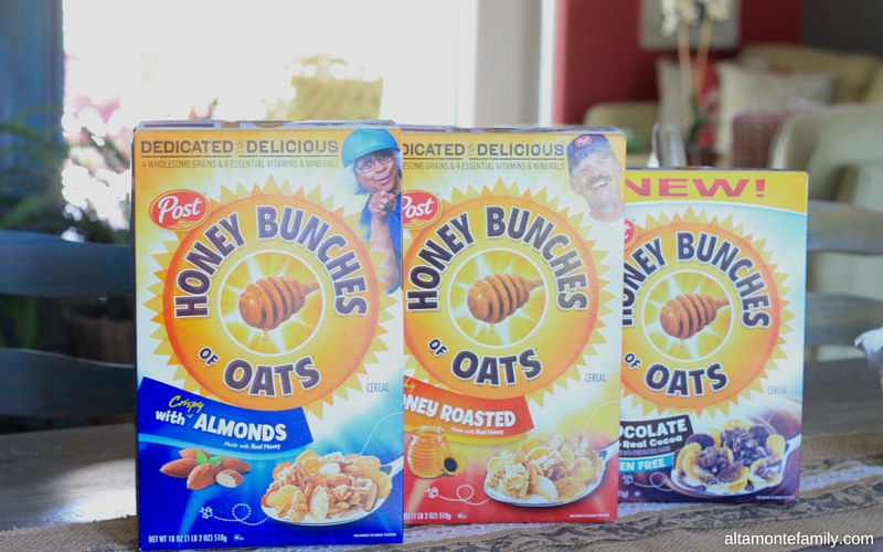 Post Honey Bunches of Oats Cereal Flavors