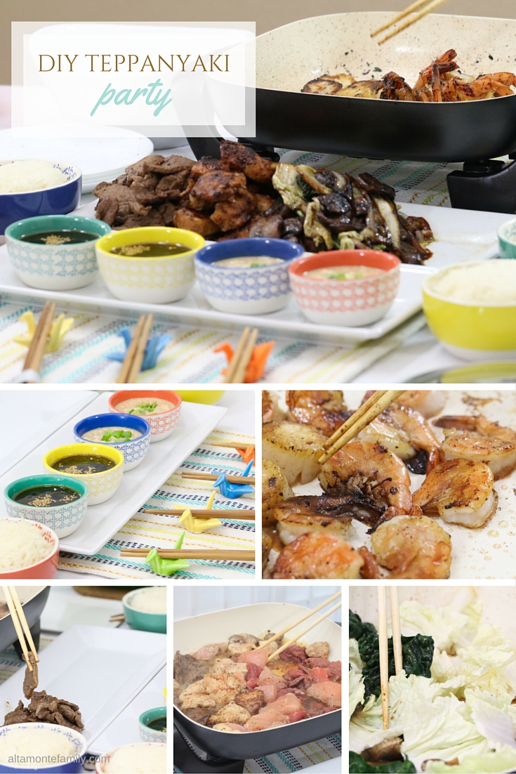 Teppanyaki Party Ideas - DIY Japanese Dinner