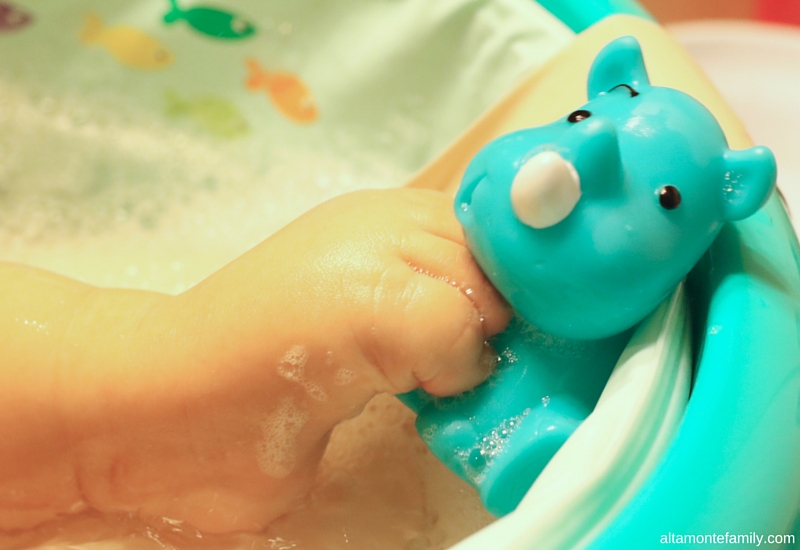 Baby Bathtime Routine