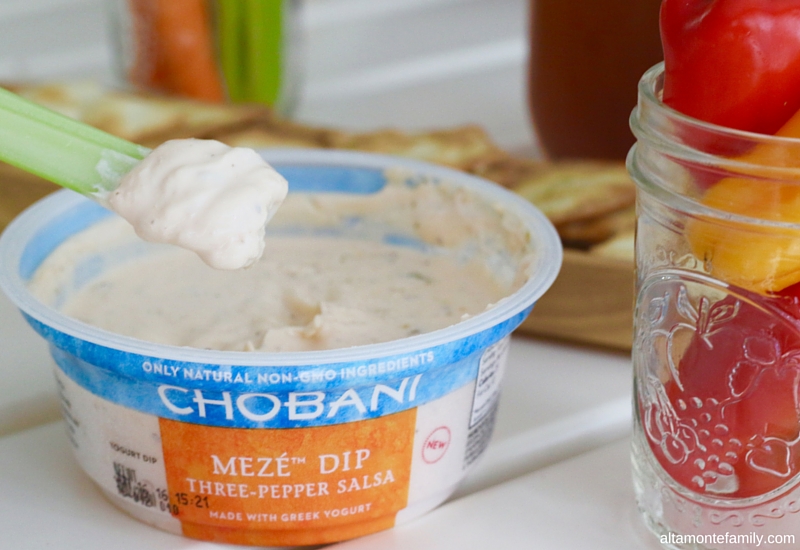 Chobani Meze Dip Three Pepper Salsa Pairings - Summer Party Ideas