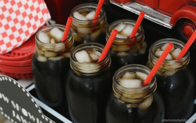 DIY Concession Stand - Movie Night and Mason Jars