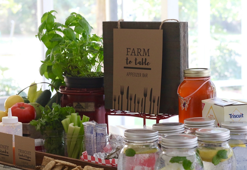 Farm To Table Party Theme - Summer Entertaining