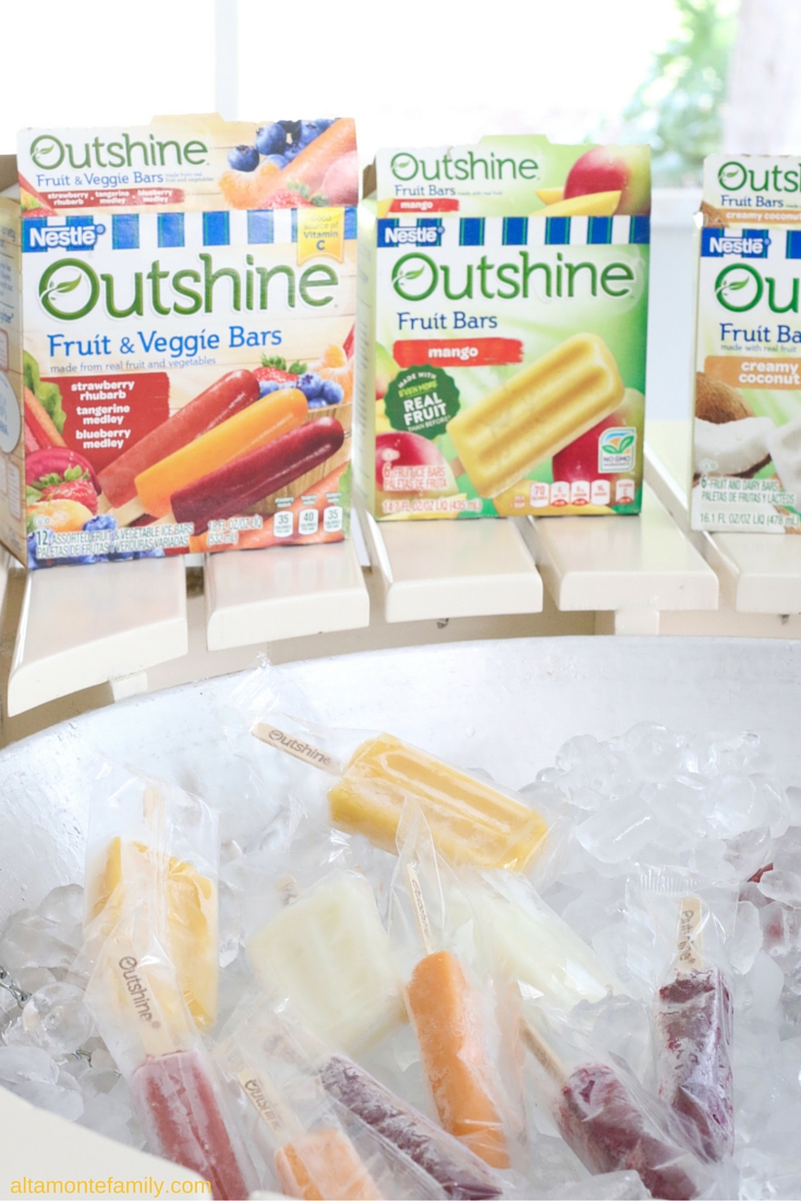 Outshine Fruit And Veggie Bars - Summertime Snack Ideas