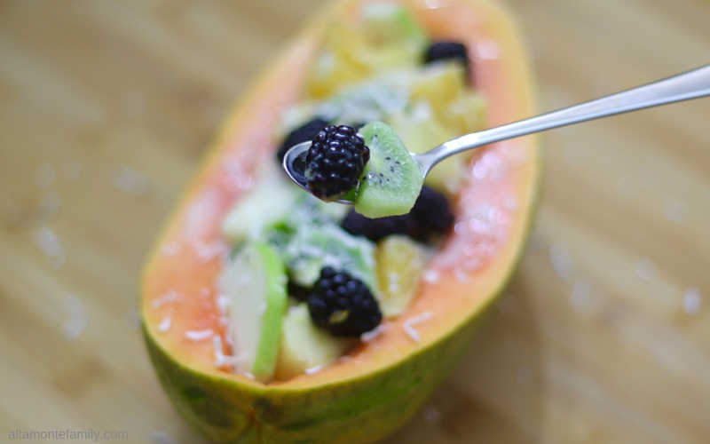 Refreshing Papaya Fruit Salad - Summer Recipe