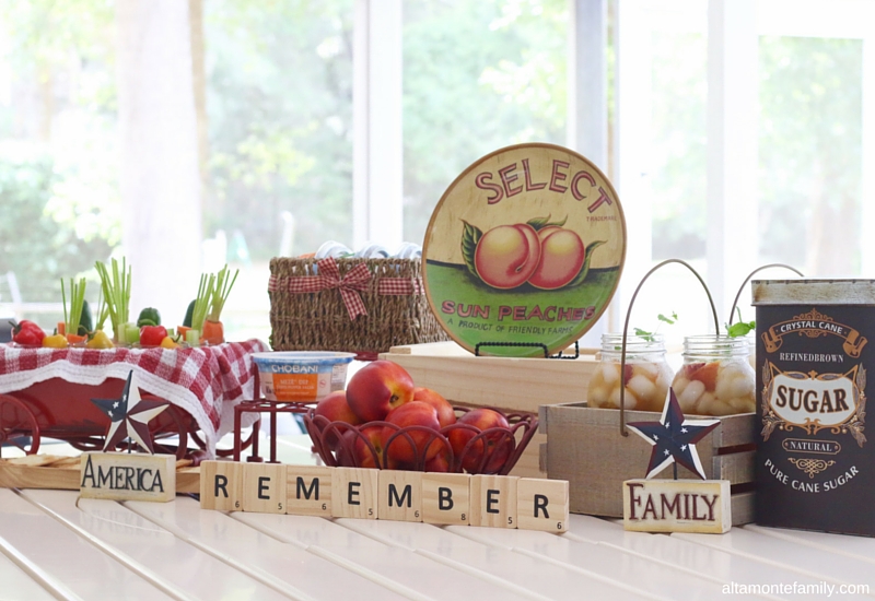 Vintage Memorial Day Party Ideas - Summer Entertaining with Chobani Meze Dip