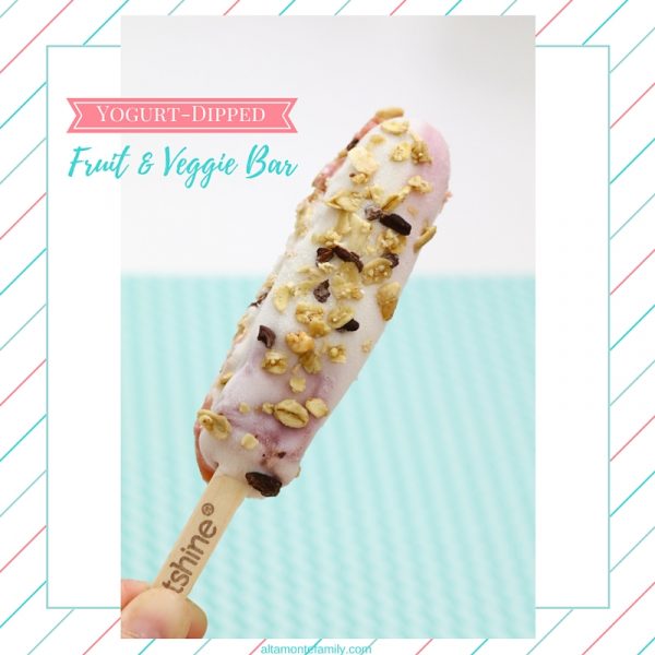 YogurtDipped Fruit And Veggie Bars