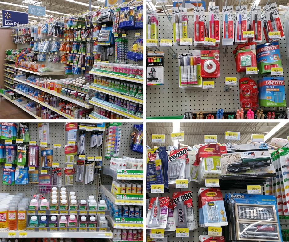 3M Walmart Crafting Aisle