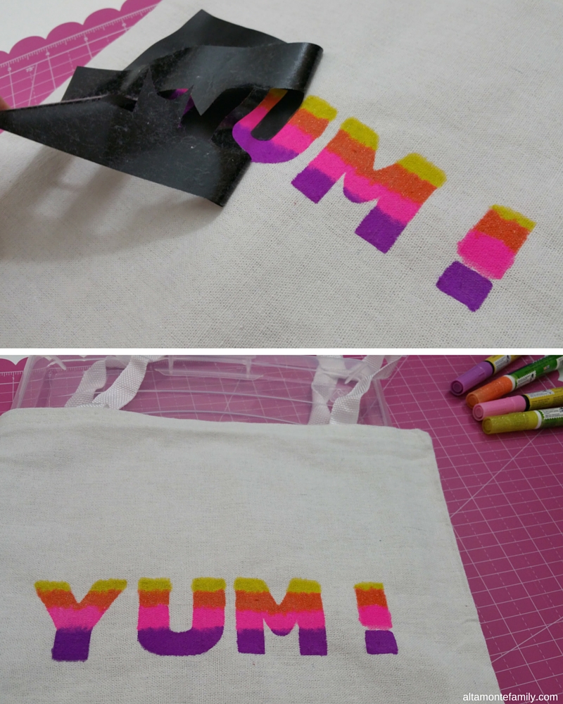 DIY Tote Bag Fabric Marker Project - Cricut Explore