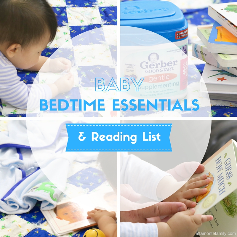 Baby Bedtime Routine Essentials and Reading List