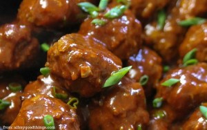 BBQ Venison Meatballs - Hungry Friday Featured Recipe - Altamonte Family