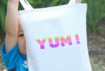 DIY Snack Tote Bag - Cricut Explore Projects for Kids