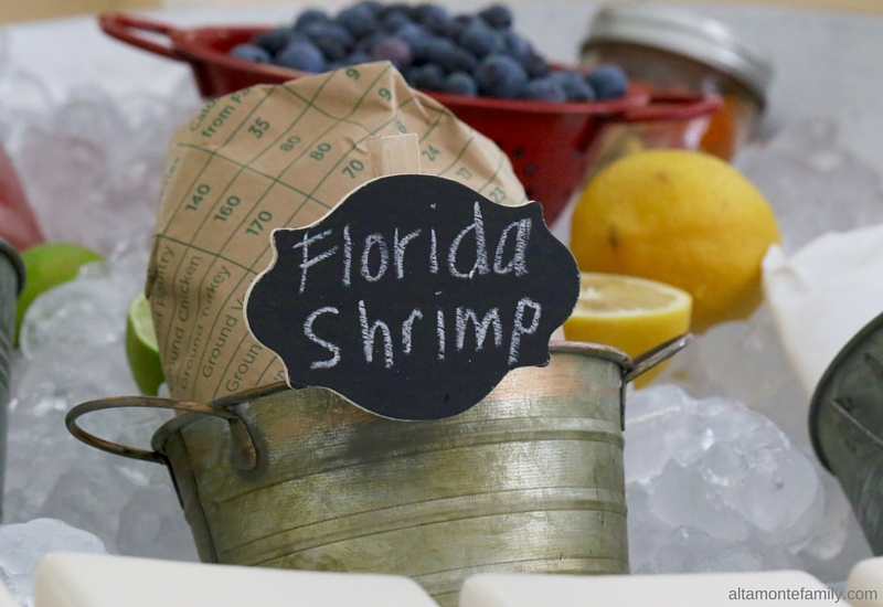 Fresh From Florida Shrimp - Summer BBQ Party Ideas